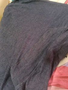 Dark Blue Full Sleeve T-Shirt