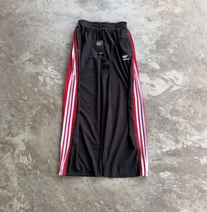 3line zip Adidas Track Pants