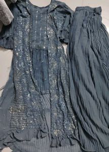 palazzo with frock