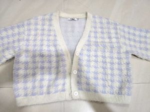 fuzzy Pinteresty cardigan