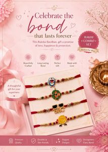 Rakhi Combo Set for Bhai