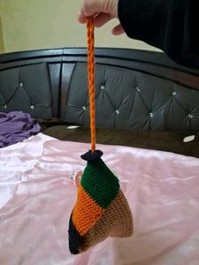 Crochet small hand bag