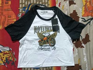 Shein New tee 🤍🖤