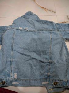 Distressed Denim Jacket