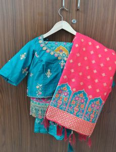 Embellished Lehenga Choli set with Dupatta