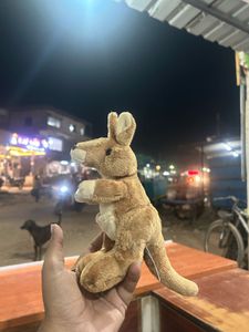Korimco Kangaroo Brown Plush Soft Toy 8" Small
