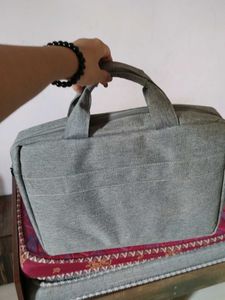 Stylish Grey Laptop Bag