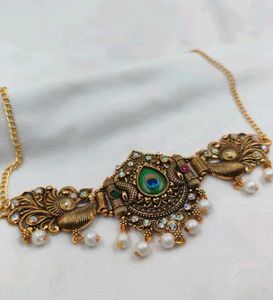Peacock Design Jewellery Set