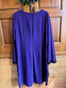 Embellished Purple Kurta