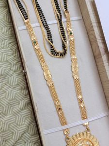 Exquisite Gold Mangalsutra with Pendant