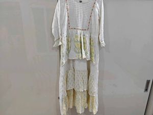 Beautiful Tiered Ethnic Kurta Dress
