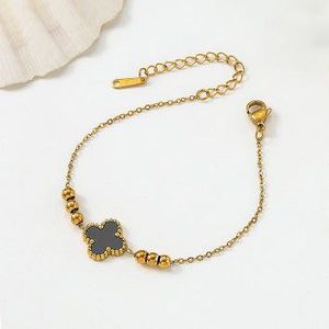 Elegant Clover Charm Bracelet