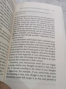 Power of Your Subconscious Mind