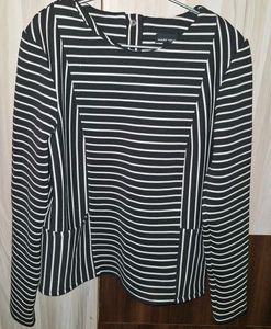 Striped Long Sleeve Top