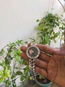 Elegant Women's Two-Tone Watch