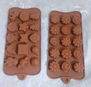 Chocolate Moulds Total 10 Pieces