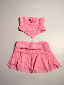 Ruffle Pink Co-ord Set