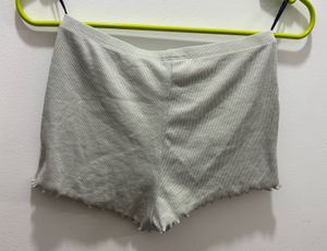 H&amp;M Ribbed Lace Night Suit - Top &amp; Shorts
