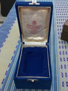 Blue Velvet Storage Box