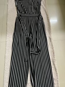 Chic Striped Jumpsuit