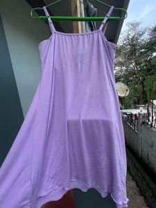 Lavender Camisole Slip Dress