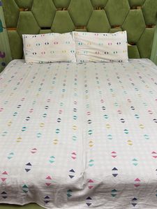Boho Diamond Print Bedsheet Set
