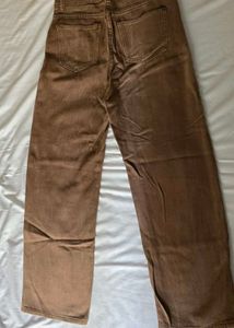 Brown Denim Jeans
