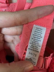 Neon Pink Bra