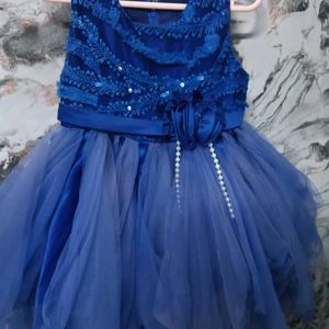 Sparkling 🅰️Blue Tulle Dress