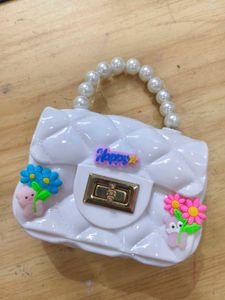 Cute White Handbag