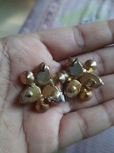 Peach Stone Earrings