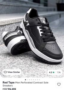 Men's Black Casual Sneakers
