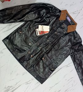 Leather Black Jacket Unisex For Men And Women New