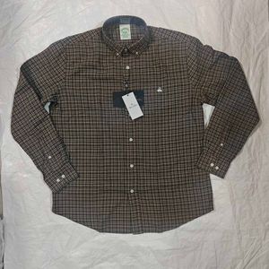 Men's Plaid Button-Down Shirt