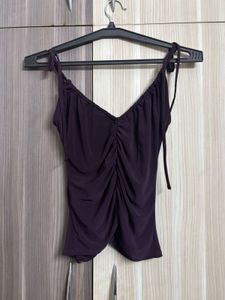 ASOS DESIGN RUCHED TOP