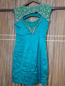Sea Green Bodycon Dress