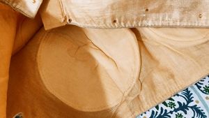 Silk Golden Blouse