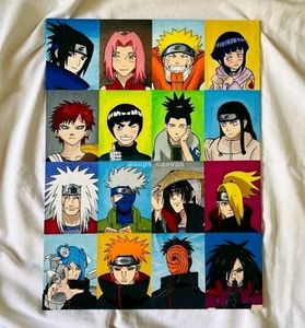 Custom Hand-Painted Anime Art