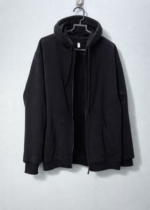 Black Zip-Up Hoodie