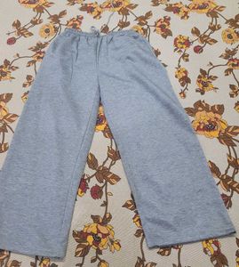 Grey Wide Leg Lounge Pants