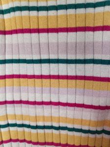 H&amp;M Striped Ribbed Tank Top