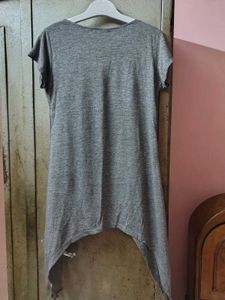 Grey Crown &amp; Anchor Graphic T-Shirt