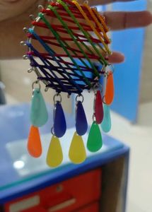 Boho Rainbow Chandelier Earrings