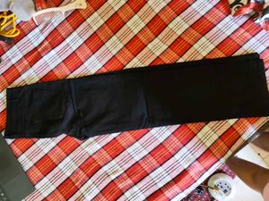 Chic Black Wide Leg Jeans