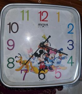 Aviva Mickey Mouse Quartz Clock