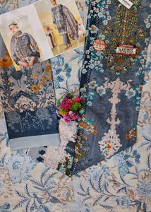 Elegant Floral Print Kurta Set