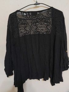 Chic Black Lace shrug