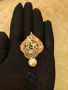 Beautiful enamel and stone Earrings