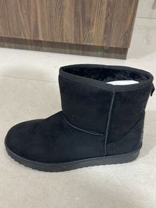 Truffle Collection Mid-Calf Length Fur Boots