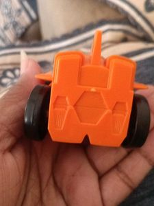 Orange Toy Race Car